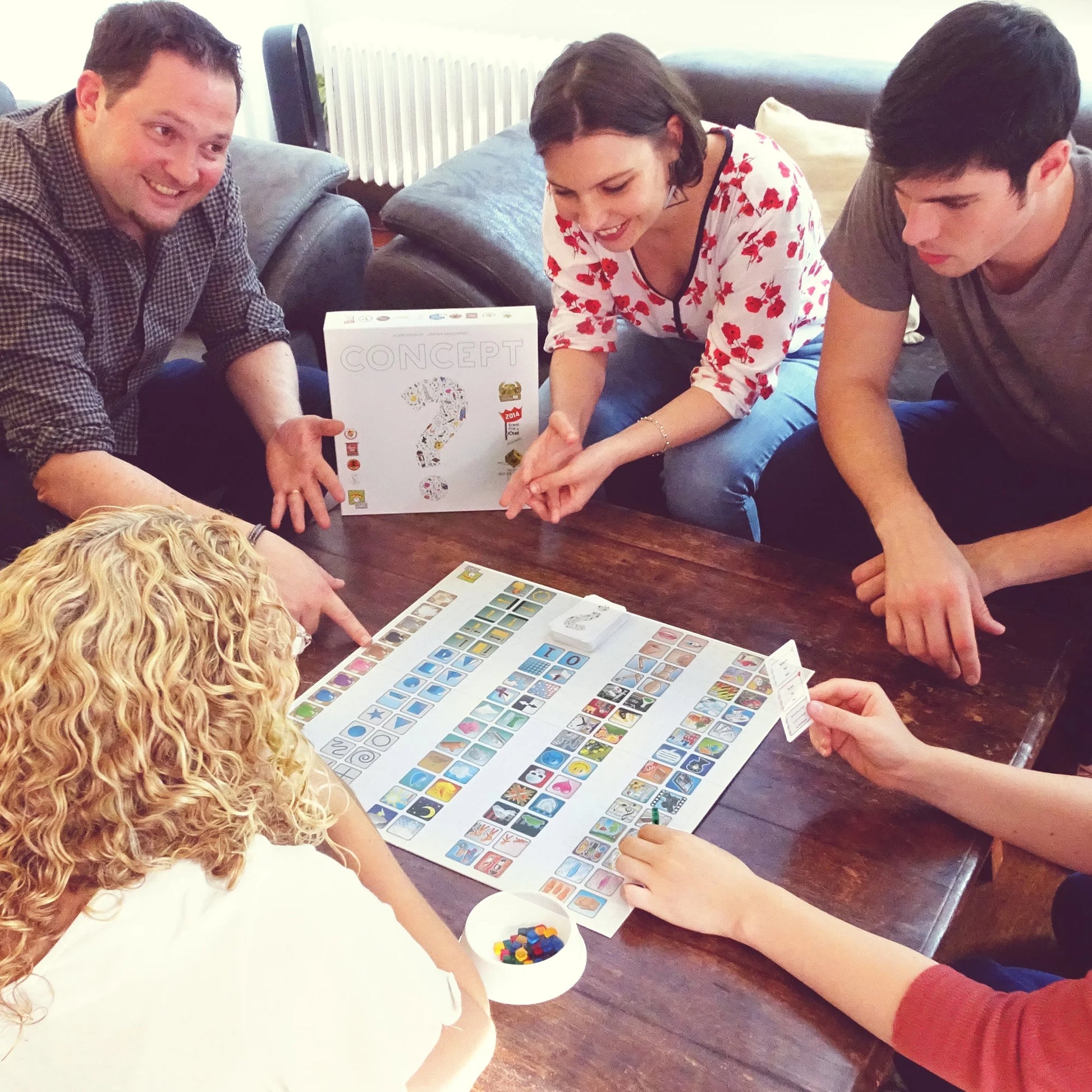 Concept Party Board Game for Ages 10 and up, from Asmodee