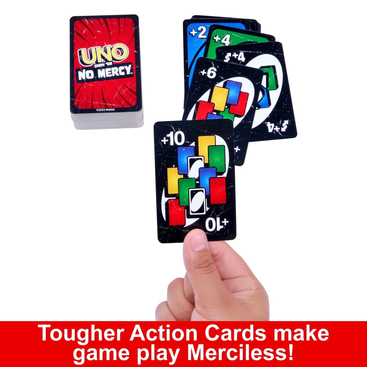 UNO All Wild, UNO Show ‘em No Mercy, UNO Dare Adults Only 3 Card Game Bundle