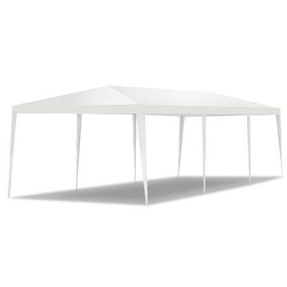 Costway 10'x30' Party Wedding Tent Event Canopies Heavy Duty Pavilion 5 Sidewall 44lbs