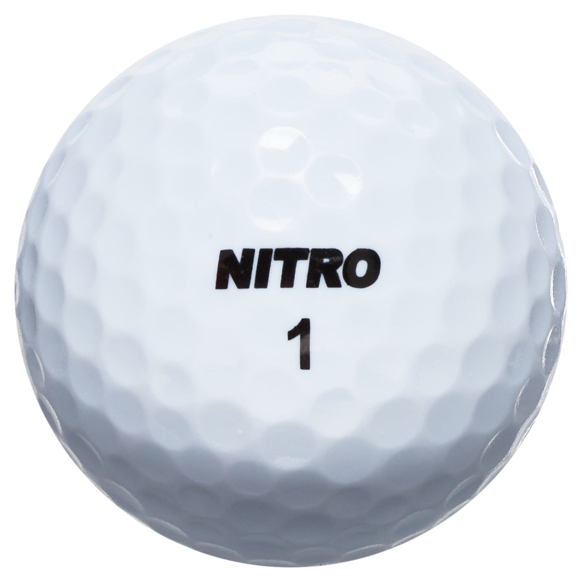 Nitro Golf Ultimate Distance Golf Balls, White, 45 Pack