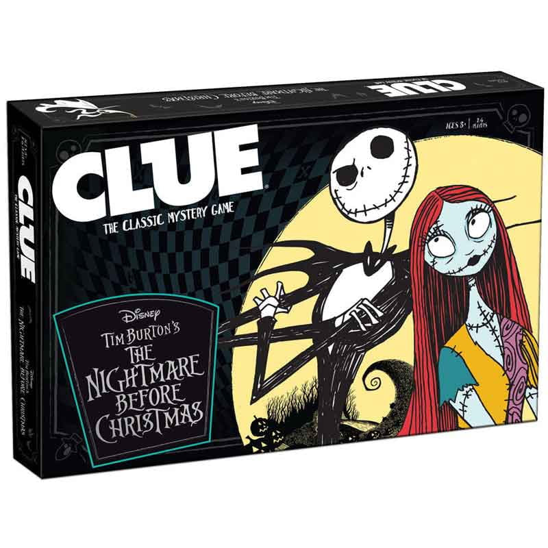 Clue® Disney Tim Burton’s The Nightmare before Christmas Board Game, by USAopoly