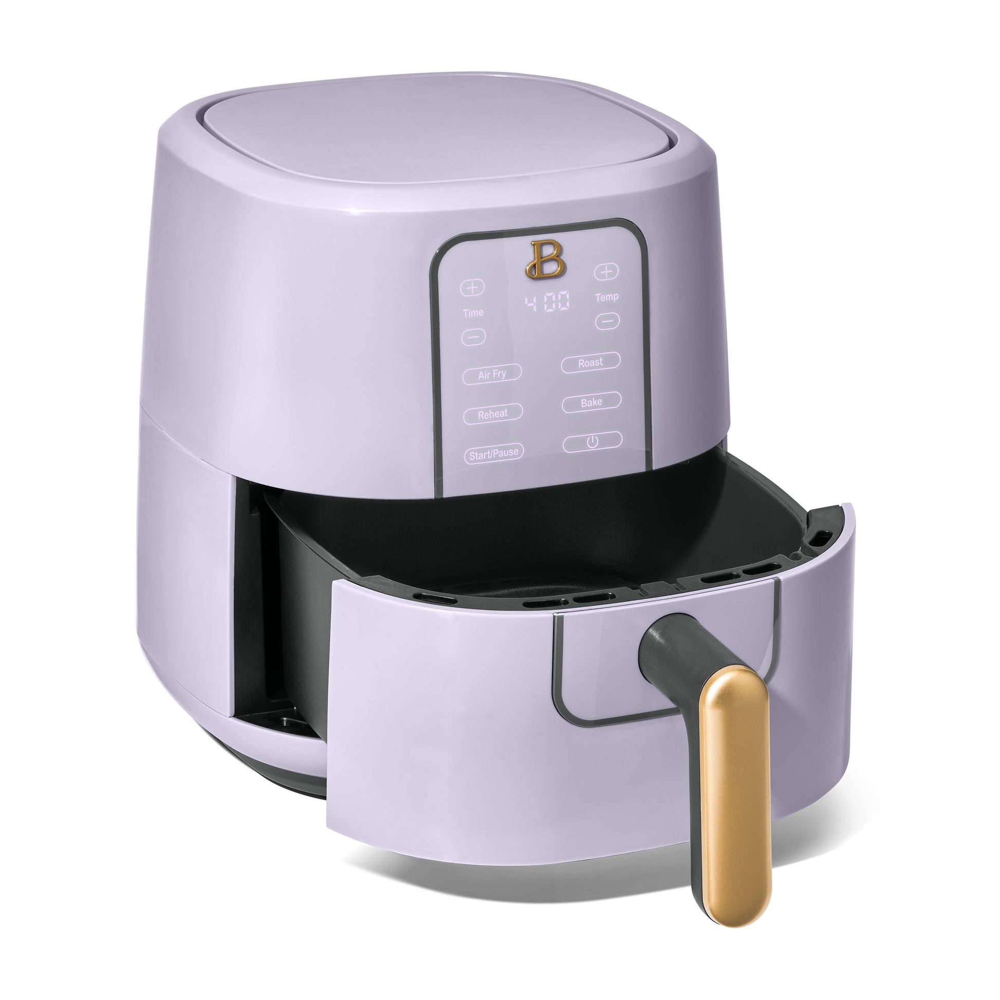 Beautiful 3 Qt Air Fryer with TurboCrisp Technology, Lavender by Drew Barrymore