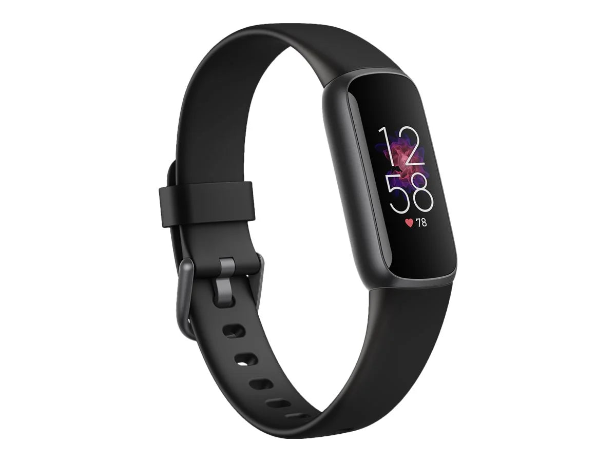 Fitbit Luxe Fitness & Wellness Tracker - Black/Graphite Stainless Steel