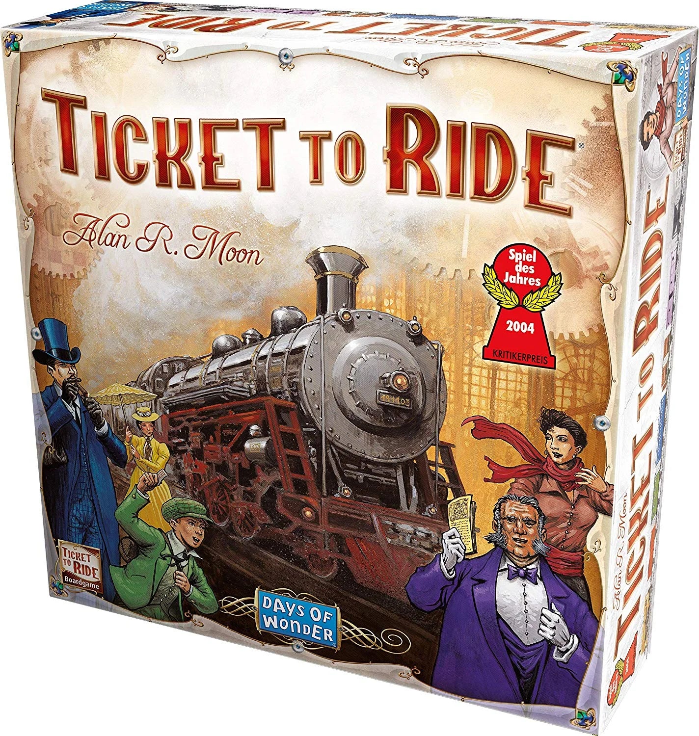 Ticket To Ride Strategy Board Game for Ages 8 and up, from Asmodee