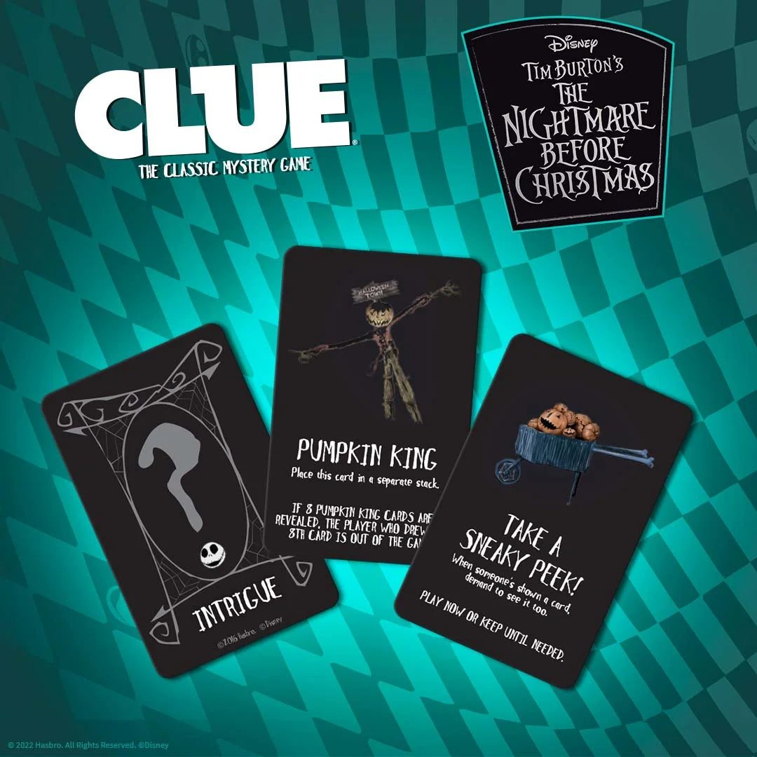 Clue® Disney Tim Burton’s The Nightmare before Christmas Board Game, by USAopoly