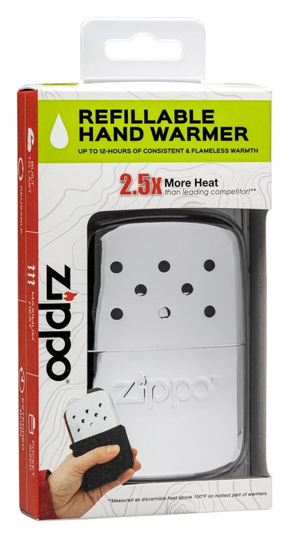 Zippo Reusable Chrome Hand Warmer 40323