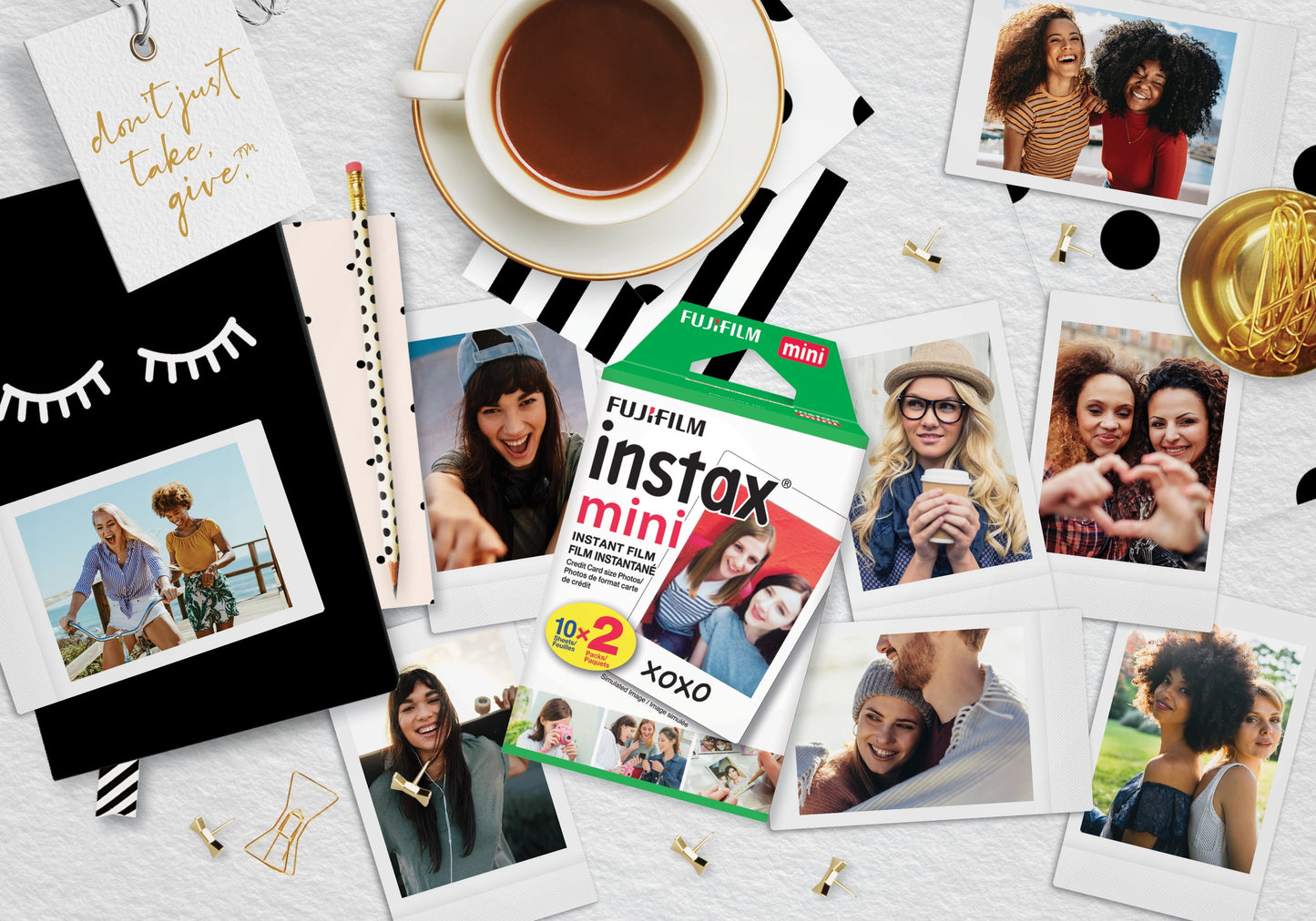 Fujifilm Instax Mini Twin Film Pack (20 Photos)