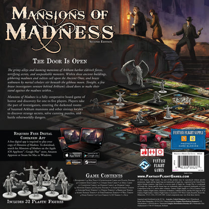 Mansions of Madness 2nd Edition Cooperative Board Game for Ages 14 and up, from Asmodee