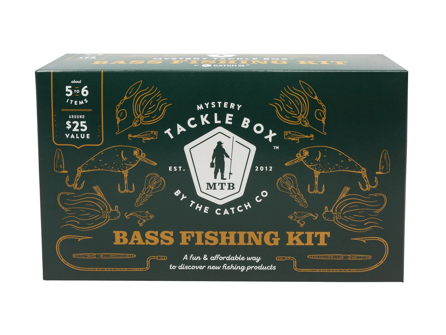 Mystery Tackle Box Fishing Lure Kit - Bass Regular