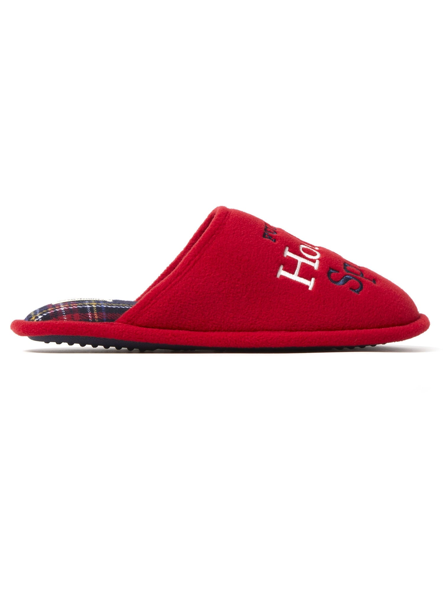 Dearfoams Cozy Comfort Men's Holiday Spirts Scuff Slippers