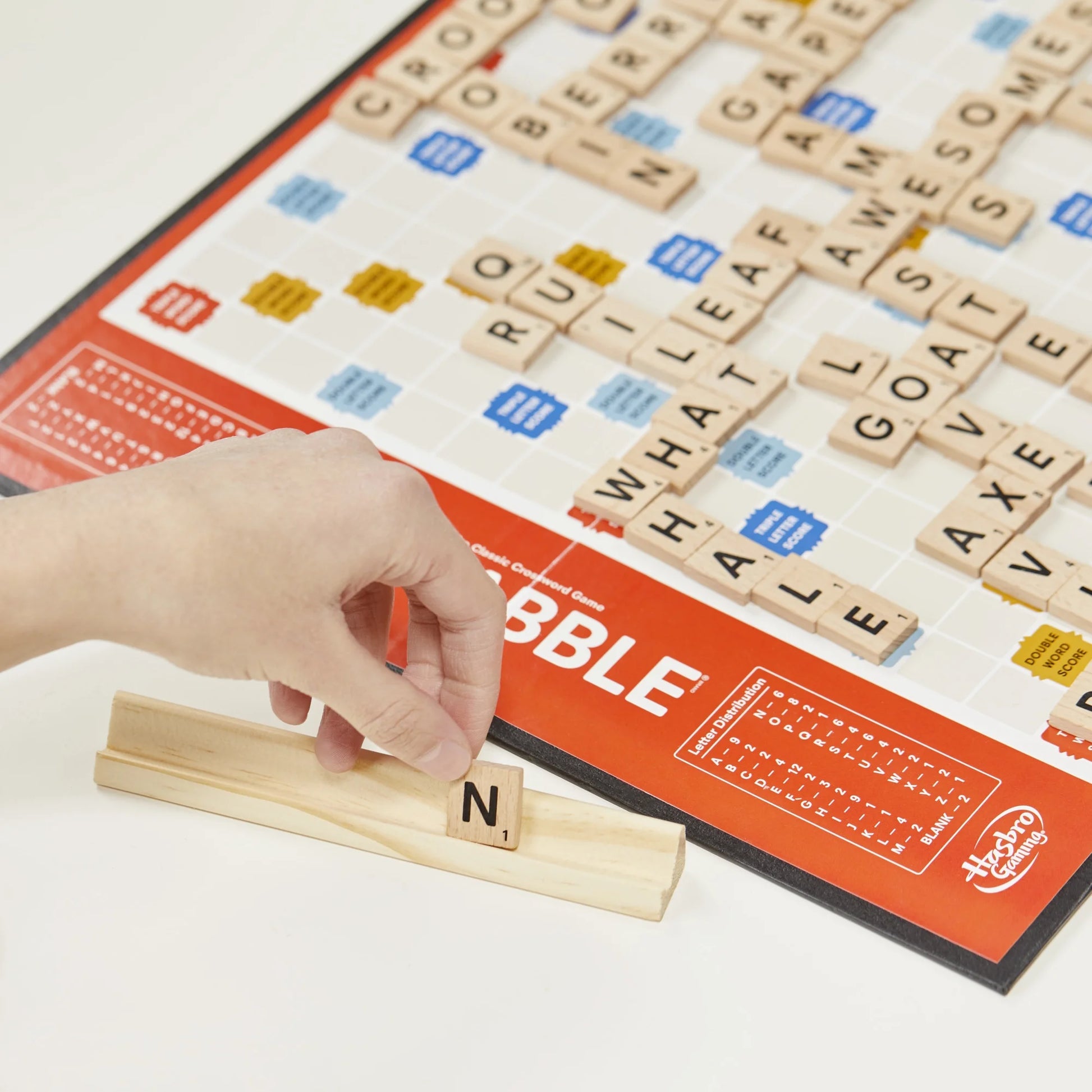 Scrabble Kids Board Game, 2-4 Players, Family Games, Christmas Gifts for Kids, Ages 8+