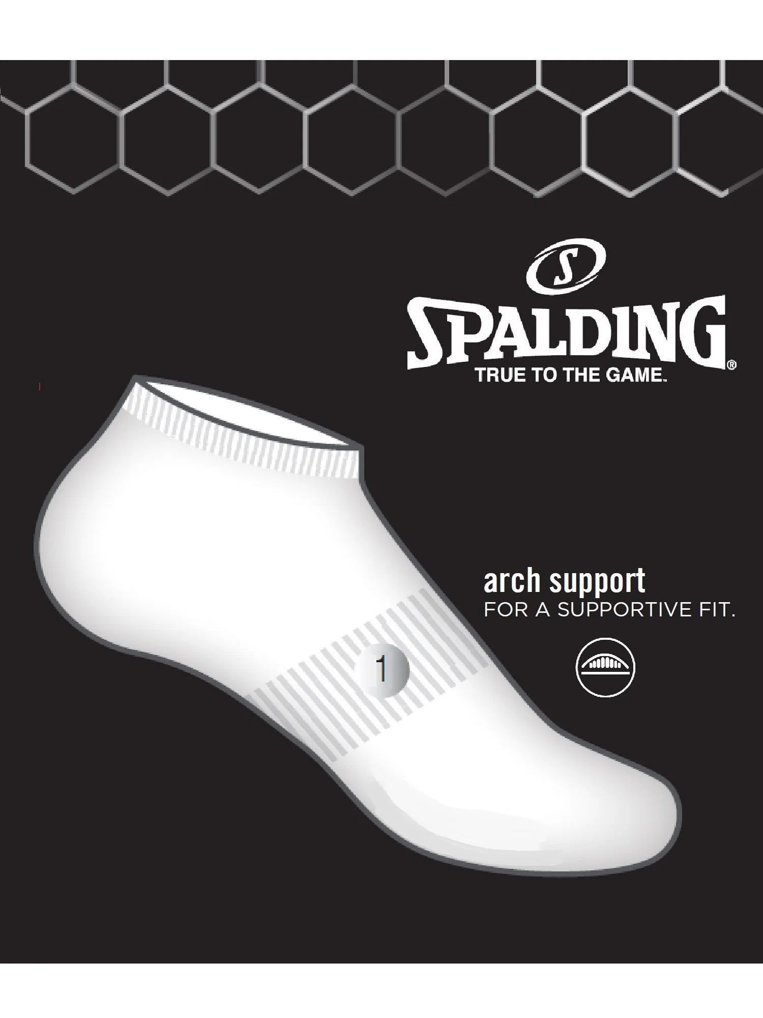 Spalding, Adult Men's 30-Pack No-Show Socks, Sizes 6.5-12, Mens Socks