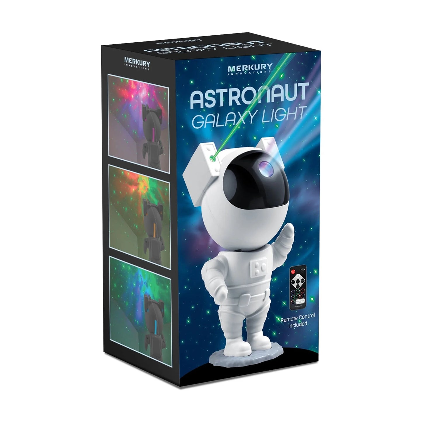 Merkury Innovations 10" Astronaut Galaxy Light Projector - Starry Night Sky for Your Room