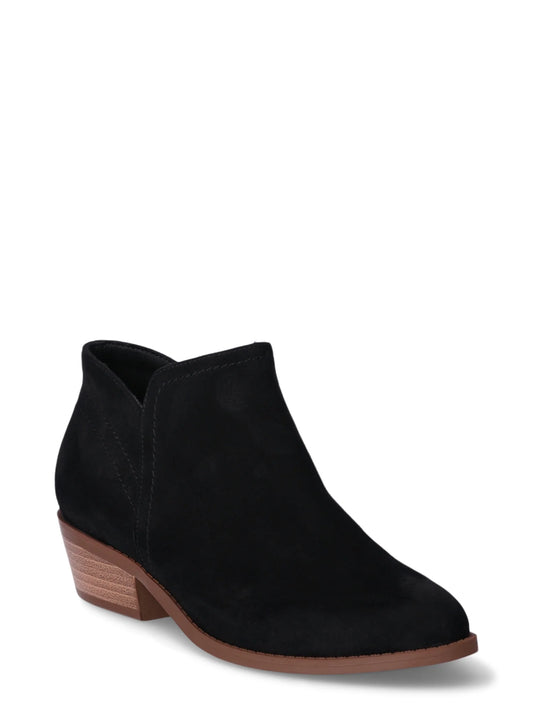 Time and Tru Women's Core Ankle Boots, Wide Width Available