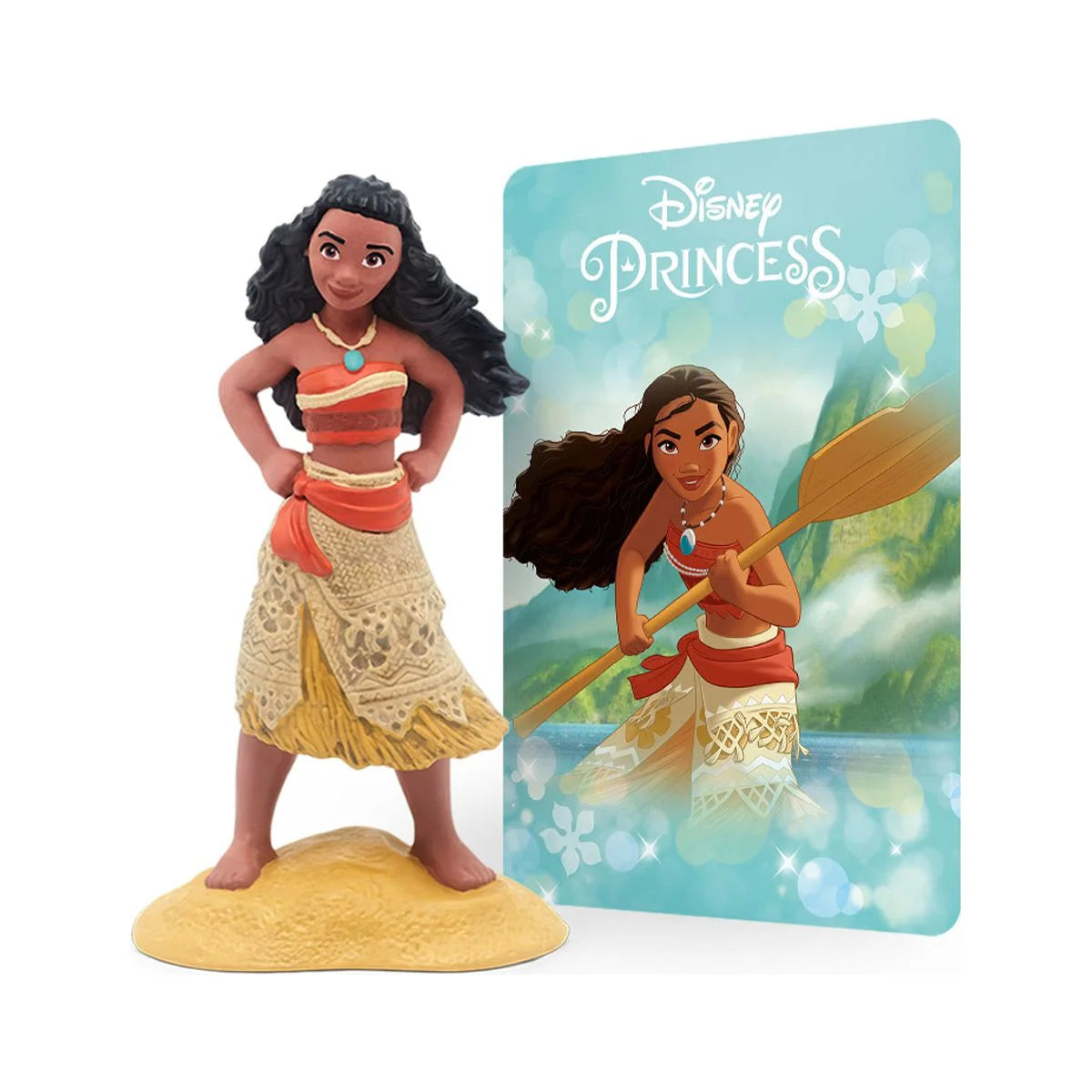 Tonies Disney Toniebox Audio Player Starter Set with Moana, for Kids 3+, Pink