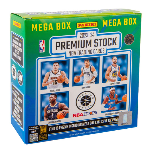 2023-24 Panini Premium Stock Basketball Trading Cards Mega Box