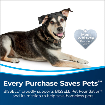 BISSELL Powerforce Powerbrush Pet Lightweight Carpet Cleaner 2910 with BISSELL Advanced fresh scent trial sized formula