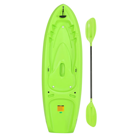 Lifetime Recruit 6.5 ft Youth Sit-on-Top Kayak, Lime Green (90765)