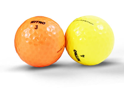 Nitro Golf Ultimate Distance Golf Balls, Assorted Colors, 45 Pack