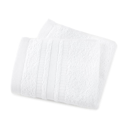 Mainstays 100% Cotton 12-Piece White Towel Set, Soft & Absorbent