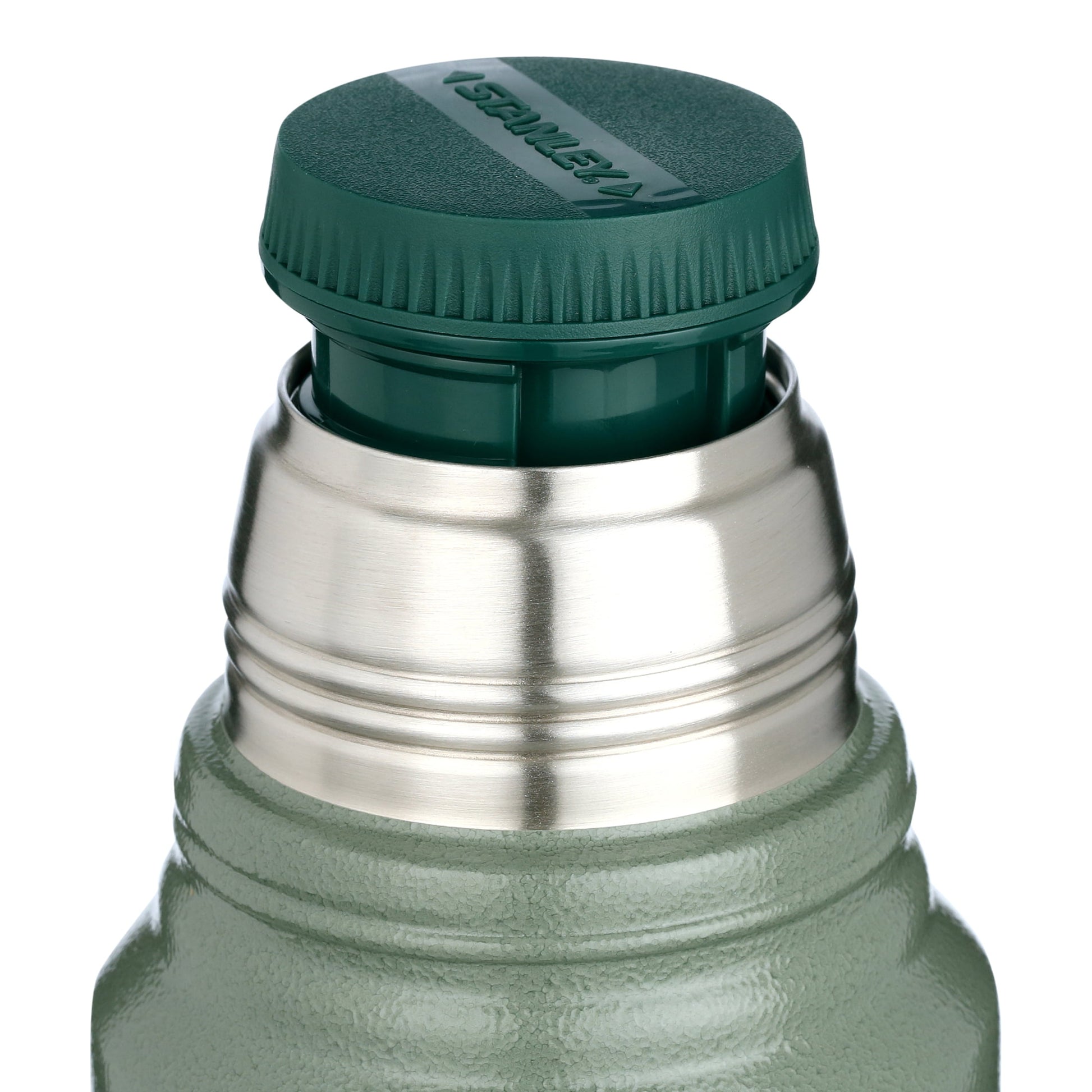 STANLEY Classic Vacuum Bottle, Green/Silver