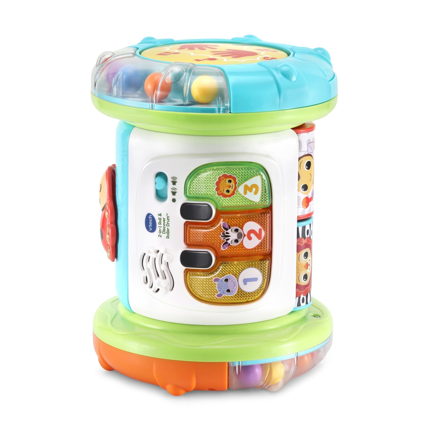 VTech Baby 2-in-1 Roll & Discover Roller Drum Baby and Toddler Toys