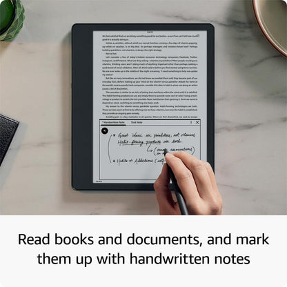 Like-New Amazon Kindle Scribe (32 GB) the first Kindle and digital notebook, all in one, with a 10.2” 300 ppi Paperwhite display, includes Premium Pen