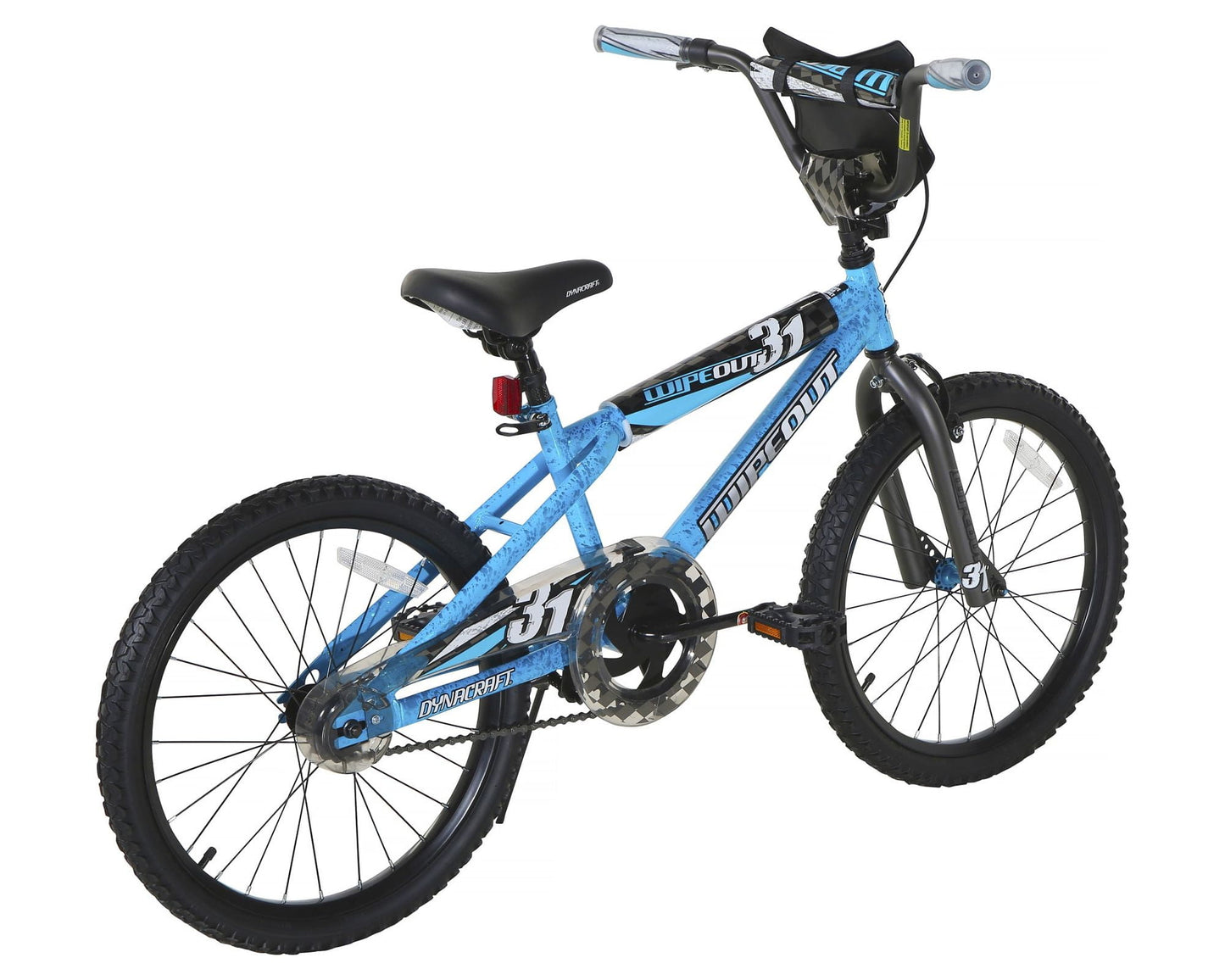 Dynacraft Wipeout 20-inch Boys BMX Bike for Age 7-14 Years