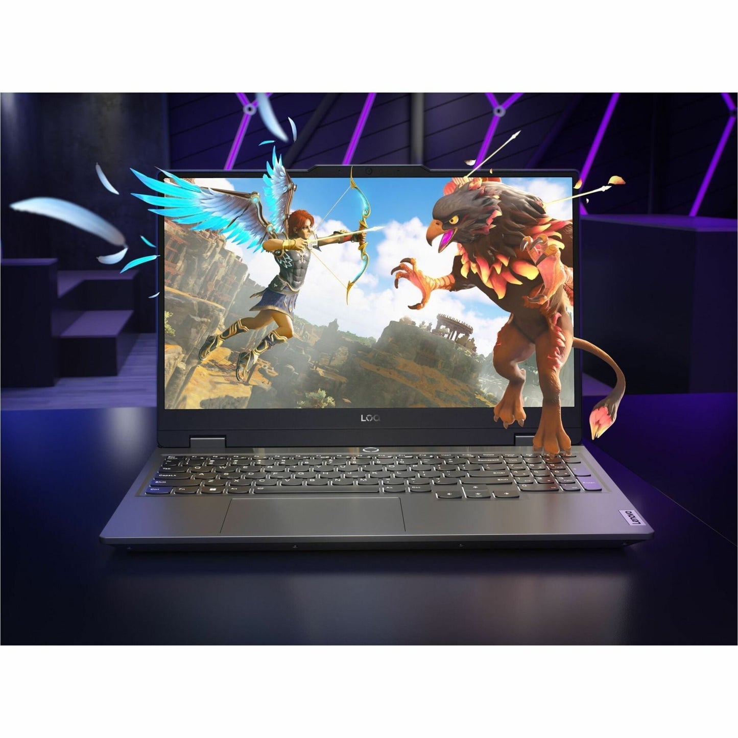 Lenovo LOQ 15 15.6" 1920 x 1080 FHD 144Hz Gaming Laptop AMD Ryzen 7-8845HS 16GB DDR5 1TB SSD NVIDIA GeForce RTX 4060 8GB Luna Grey