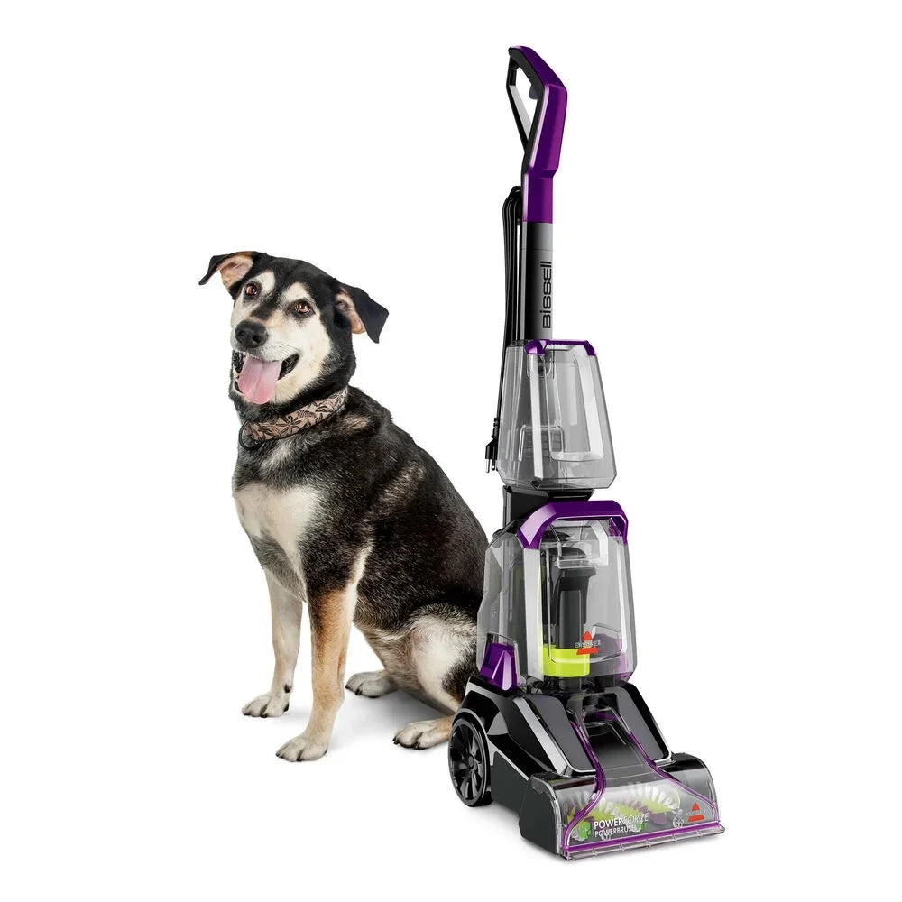 BISSELL Powerforce Powerbrush Pet Lightweight Carpet Cleaner 2910 with BISSELL Advanced fresh scent trial sized formula