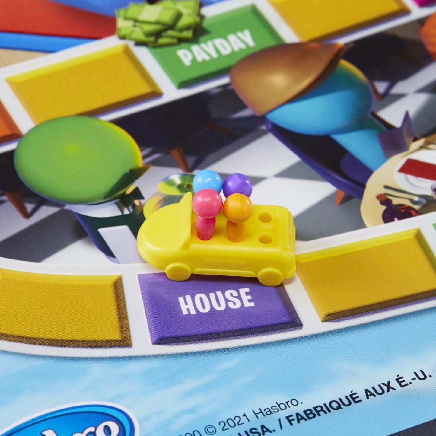 The Game of Life Kids Board Game, 2-4 Players, Family Games, Christmas Gifts for Kids, Ages 8+