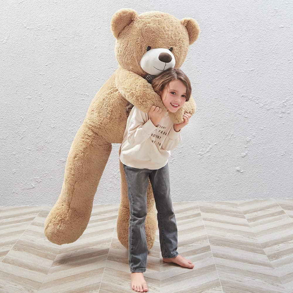 MorisMos Giant Teddy Bear 4ft Stuffed Animal Soft Big Bear Plush Toy