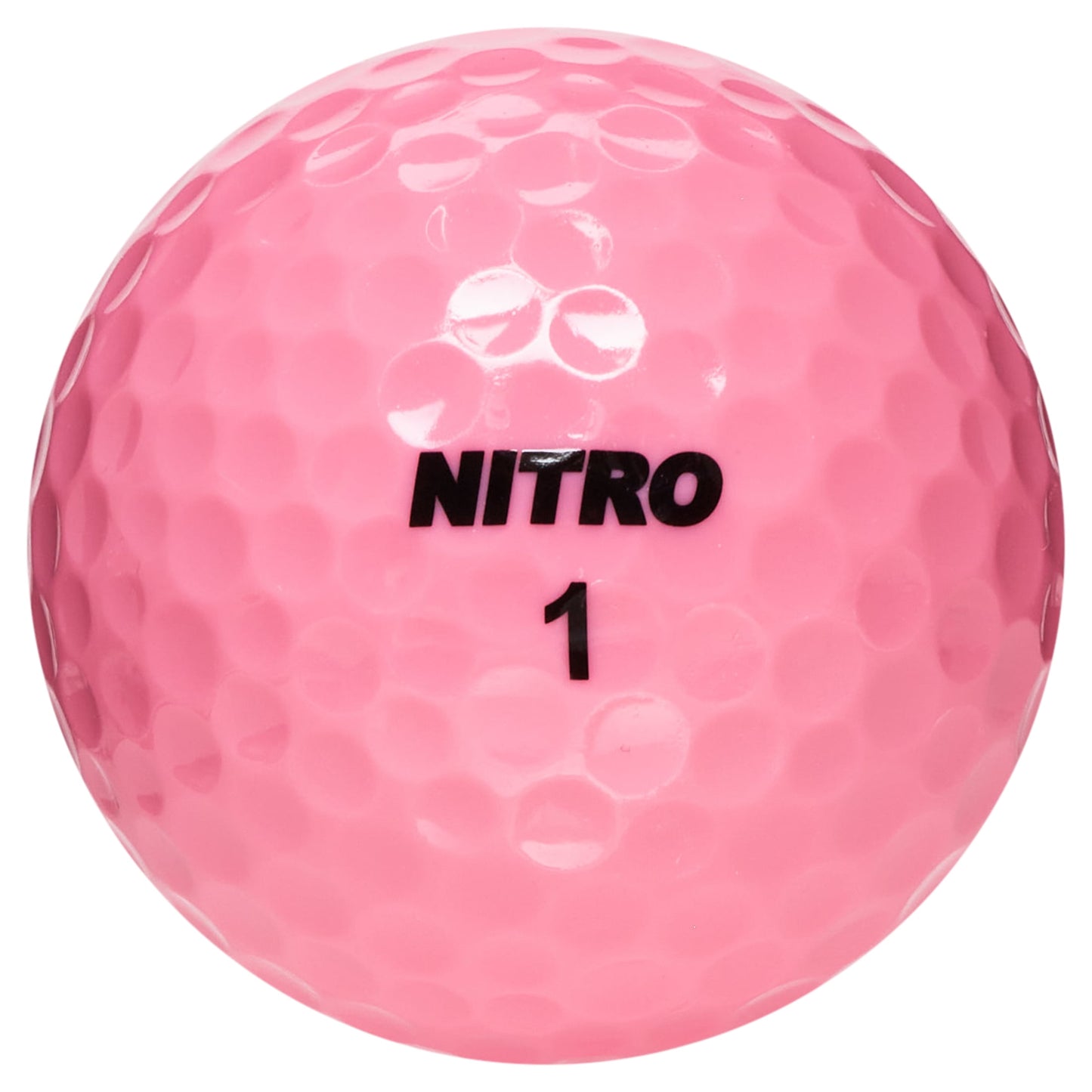 Nitro Golf Ultimate Distance Golf Balls, Pink, 12 Pack