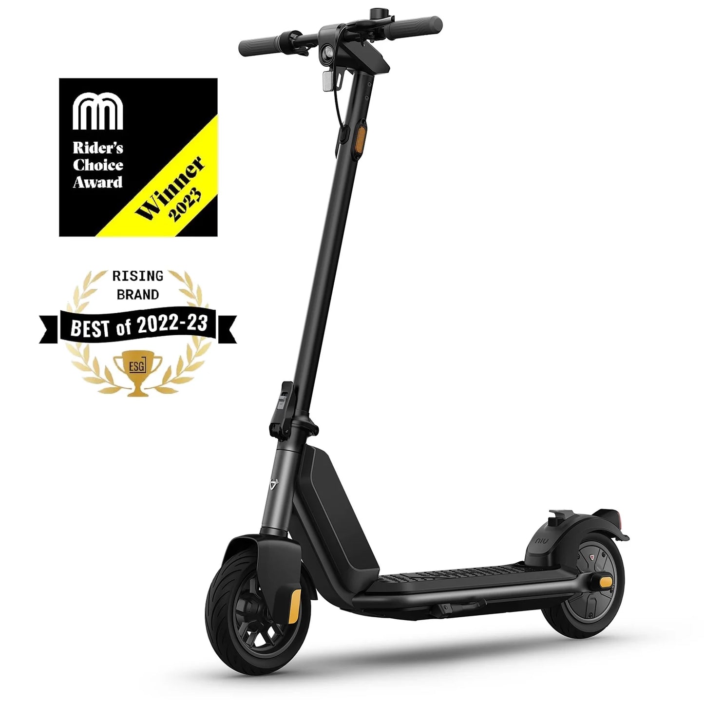 NIU KQi1 Pro Electric kick scooter Foldable Fast 15MPH / 15.5mi distance Charging Battery Commuting - Black