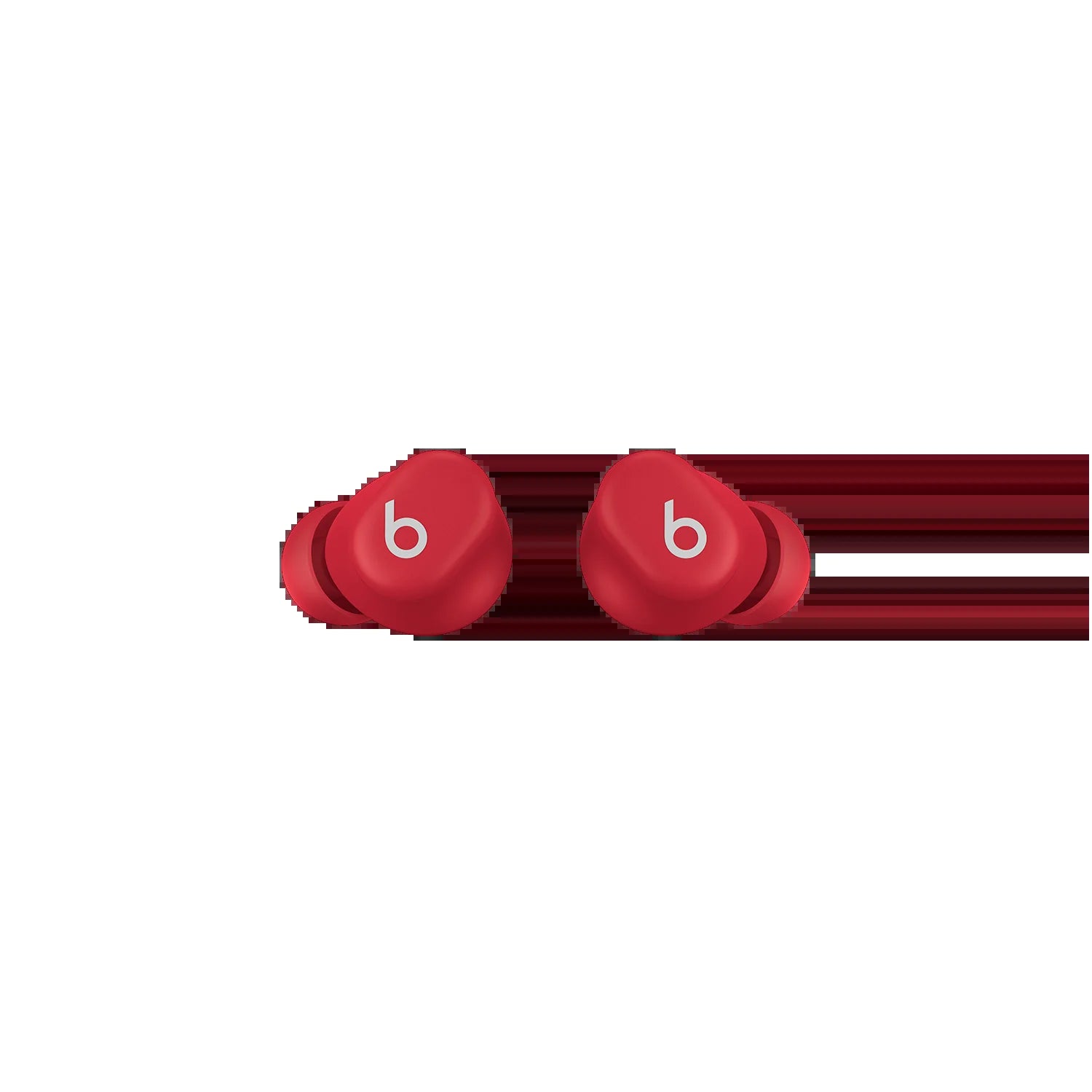 Beats by Dr. Dre Beats Solo Buds Bluetooth In-Ear Earbuds, Transparent Red