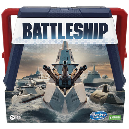 Battleship Classic Kids Board Game, Strategy Games for 2 Players, Christmas Gifts for Kids, Ages 7+