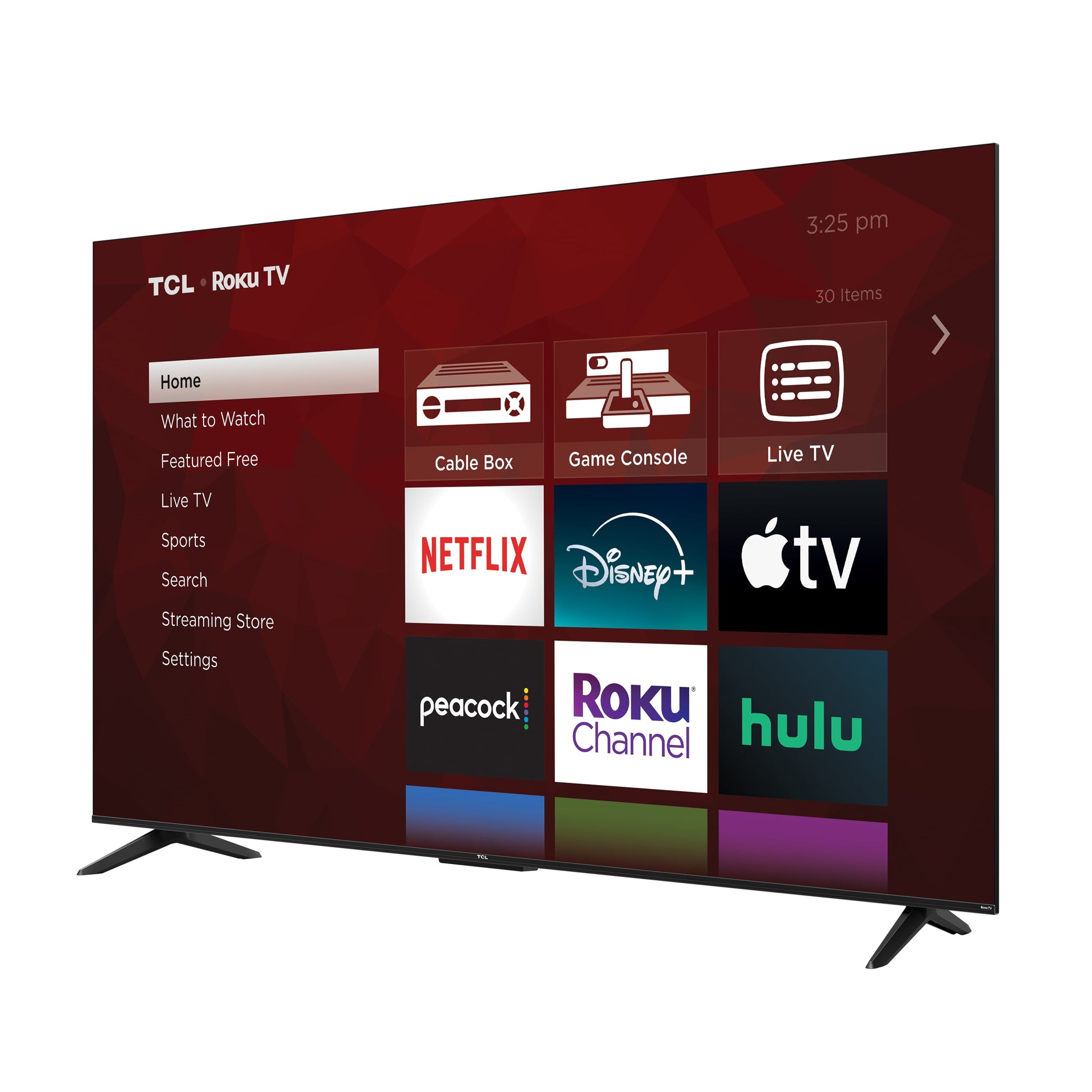 TCL 65” Class S4 (65S41BR) 4K UHD HDR LED Smart TV with Roku TV (NEW 2024)