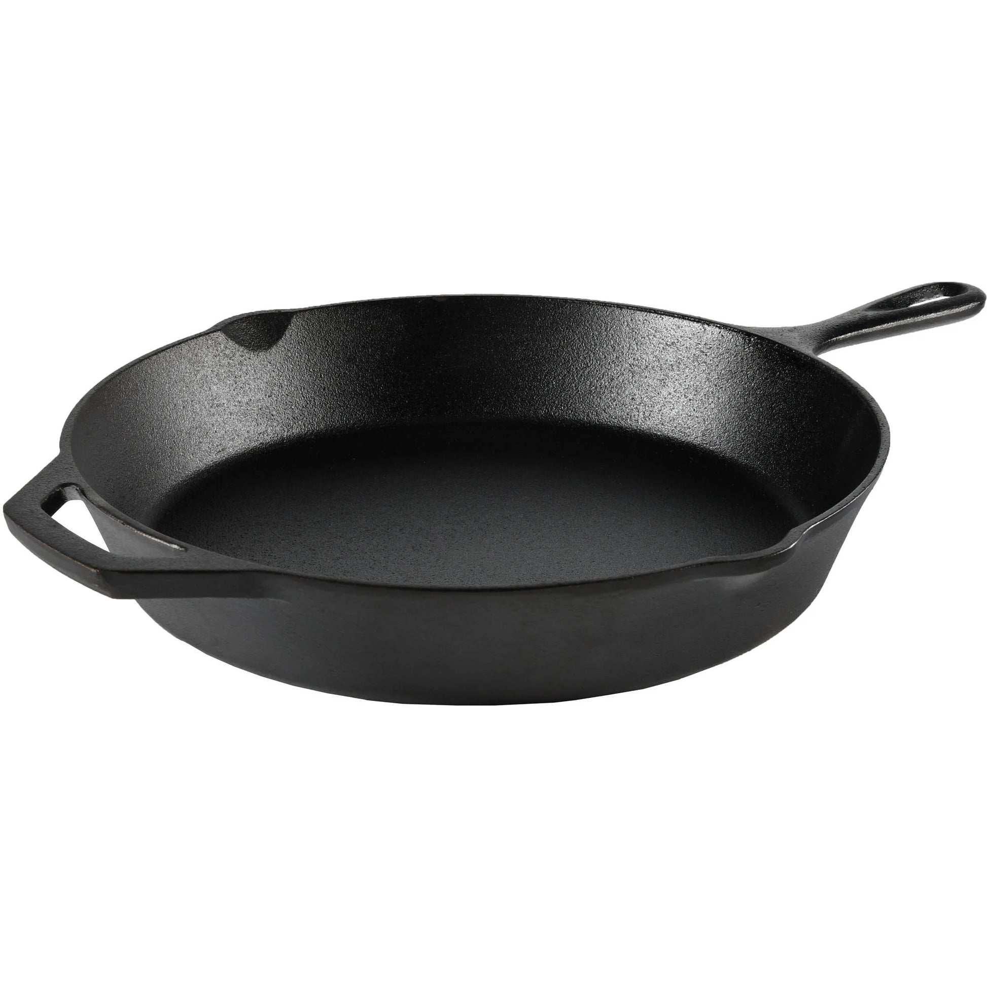 Ozark Trail 12" Pre-Seasoned Cast Iron Skillet with Handle and Lips