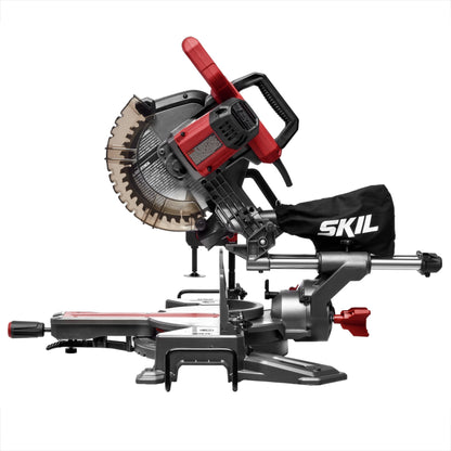 SKIL 15 Amp 10'' Corded Electric Dual Bevel Sliding Miter Saw