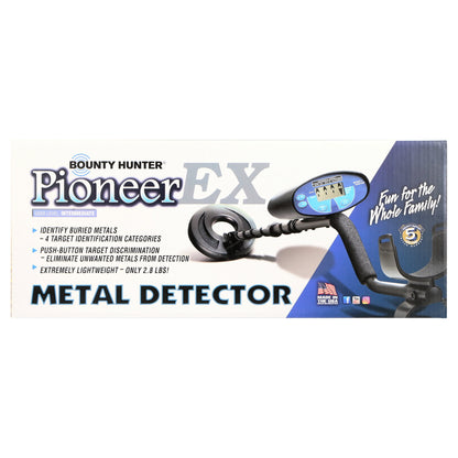 Bounty Hunter Pioneer EX Metal Detector - Digital (Black)