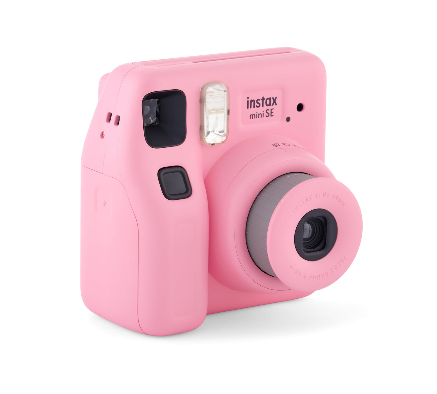 Fujifilm instax Mini SE Instant Camera with Bonus 10 pack Mini Film, Pink