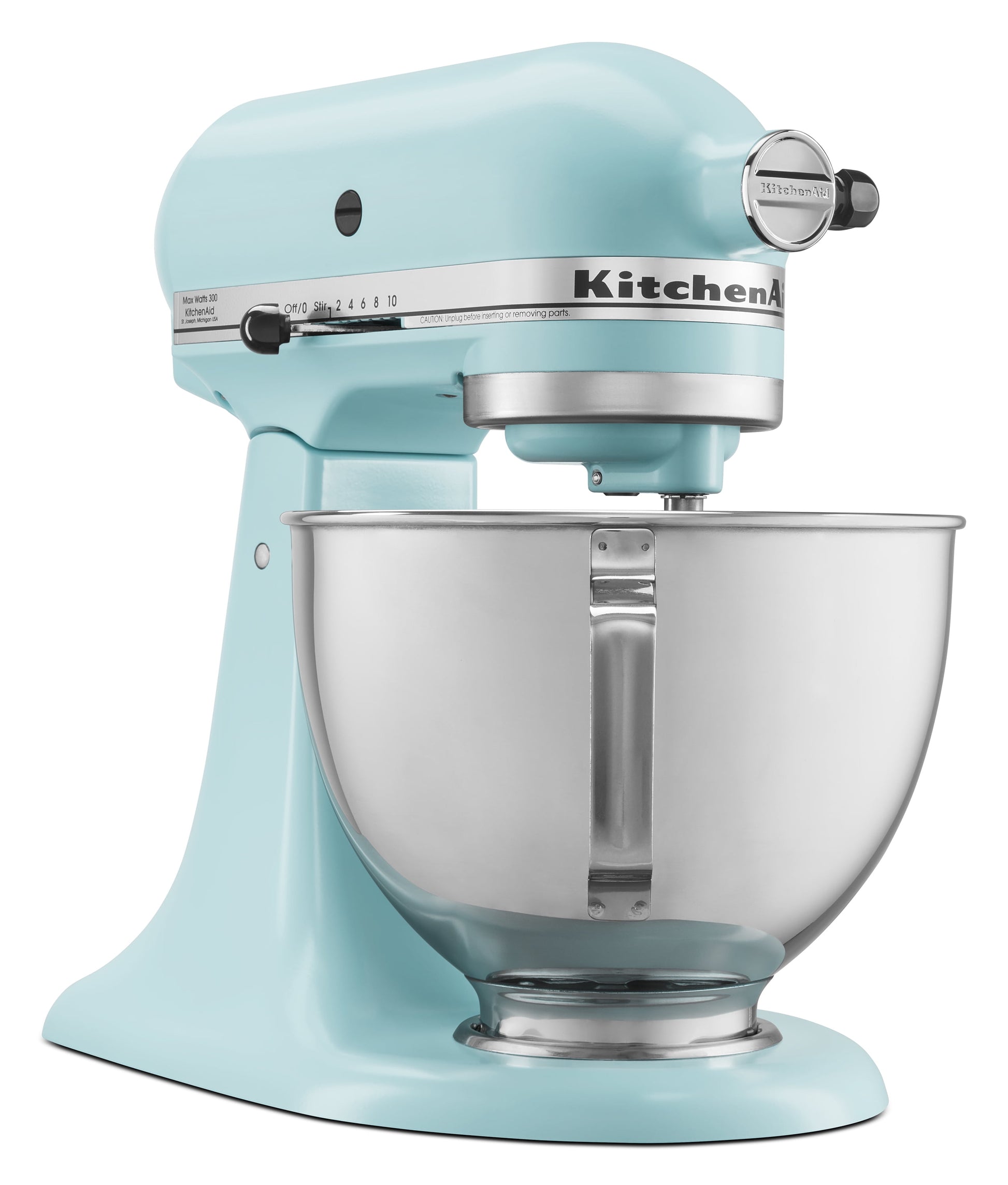 KitchenAid® Deluxe 4.5 Quart Tilt-Head Stand Mixer, 	Mineral Water Blue, KSM97