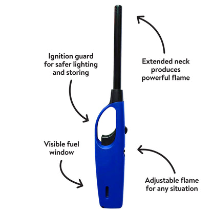 Ozark Trail Multipurpose BBQ Lighter, Blue, 1 Unit