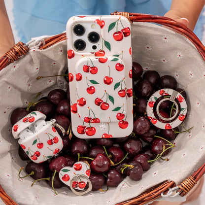 Velvet Caviar iPhone 15 Pro Max Case Cherry - MagSafe Compatible - Cute Protective Phone Cases for Women