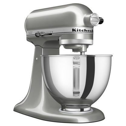 KitchenAid Deluxe 4.5 Stand Mixer, Contour Silver