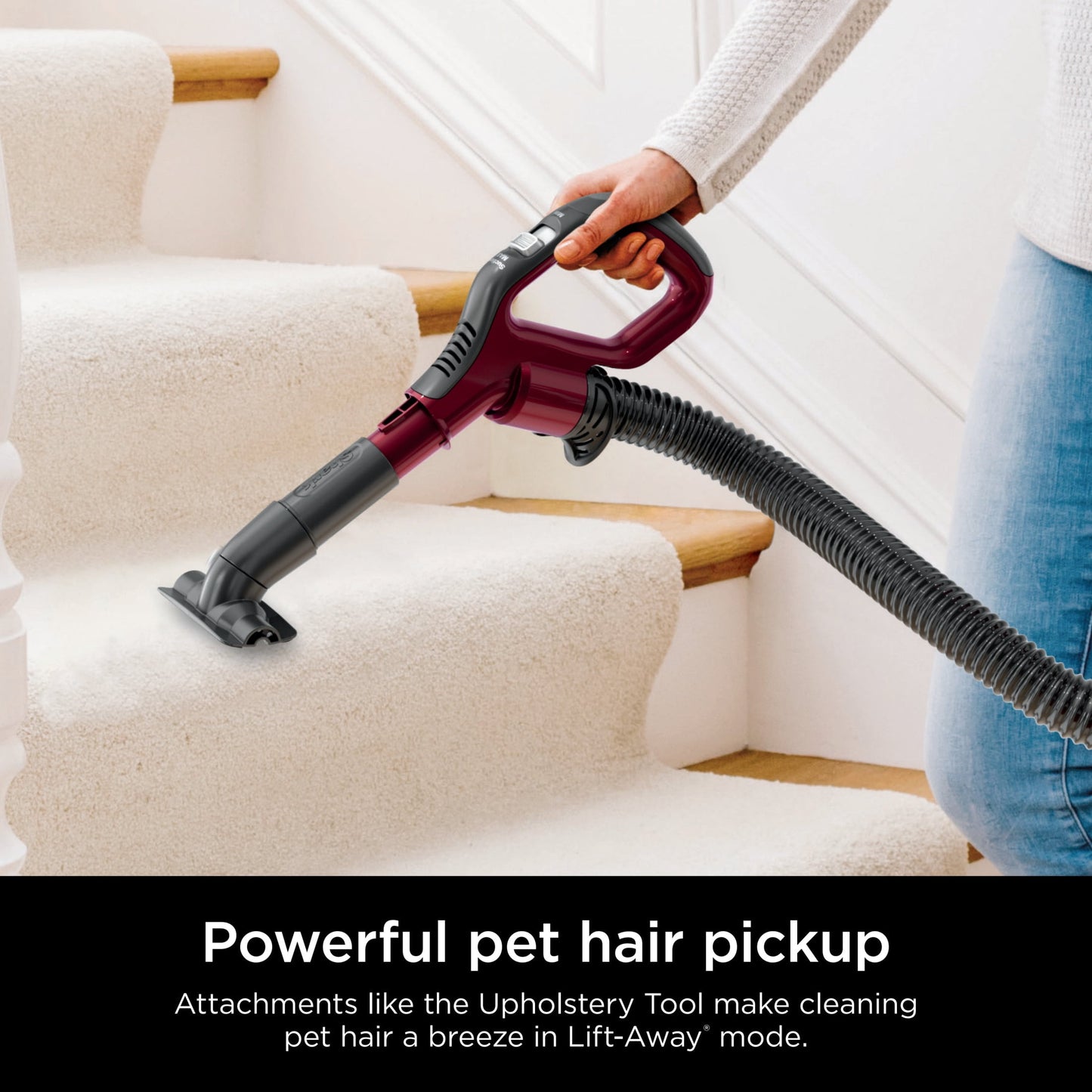 Shark Lift-Away Upright Vacuum Cleaner With PowerFins HairPro & Odor Neutralizer Technology, HEPA filter