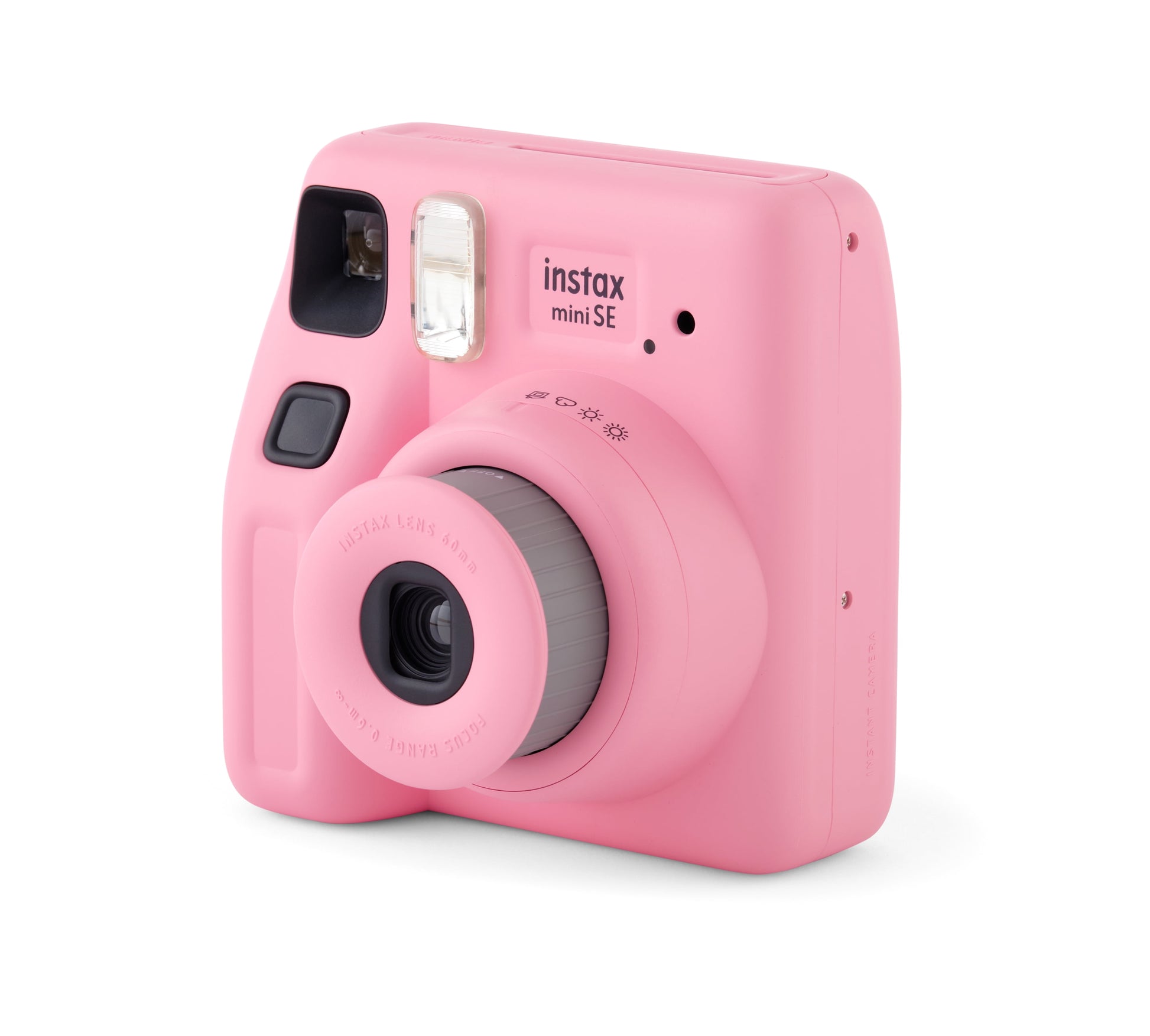 Fujifilm instax Mini SE Instant Camera with Bonus 10 pack Mini Film, Pink