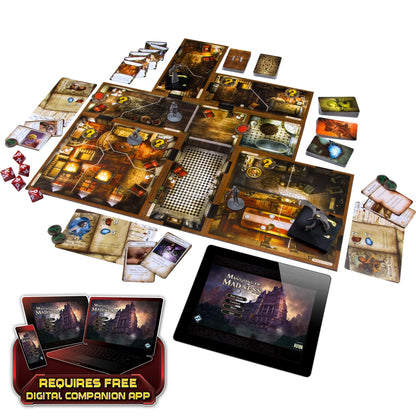 Mansions of Madness 2nd Edition Cooperative Board Game for Ages 14 and up, from Asmodee