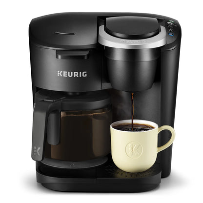 Keurig K-Duo Essentials Black Single-Serve K-Cup Pod Coffee Maker