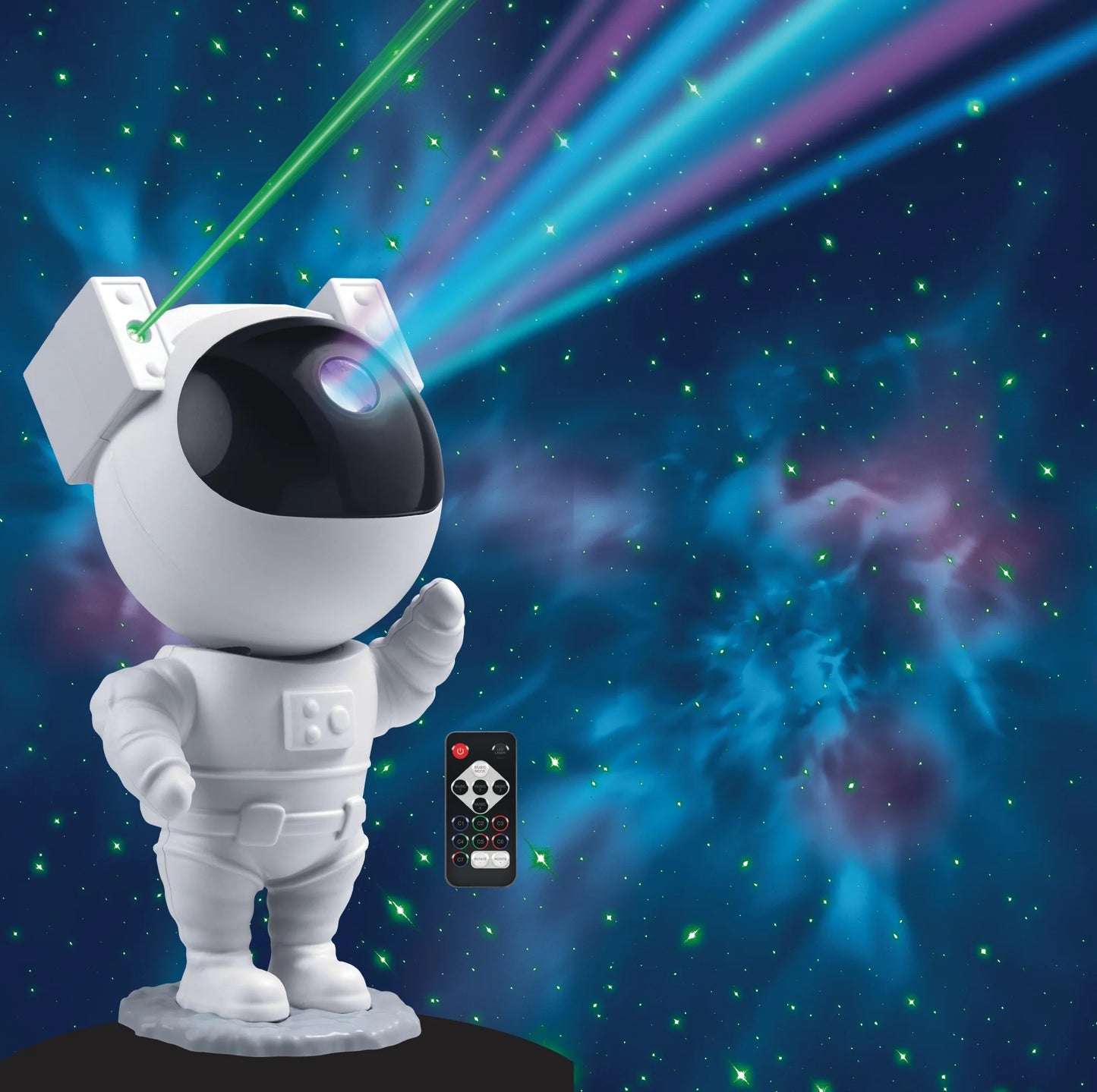 Merkury Innovations 10" Astronaut Galaxy Light Projector - Starry Night Sky for Your Room